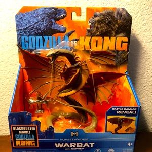 Playmates 2020 Godzilla vs Kong Warbat action figure.